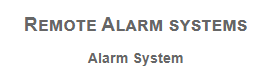 remote alarm systems Logo